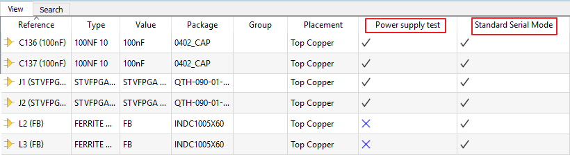 PCB fitted design variants