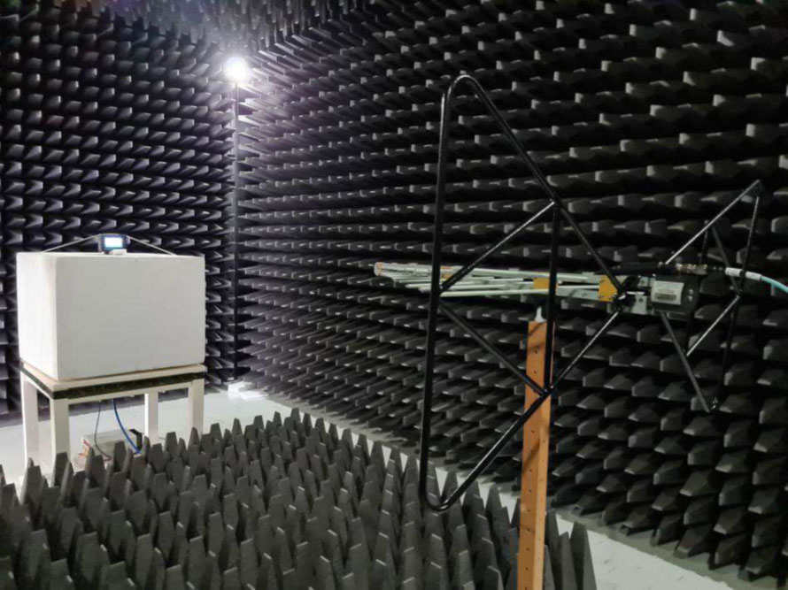 Test Chamber for device EMI testing.
