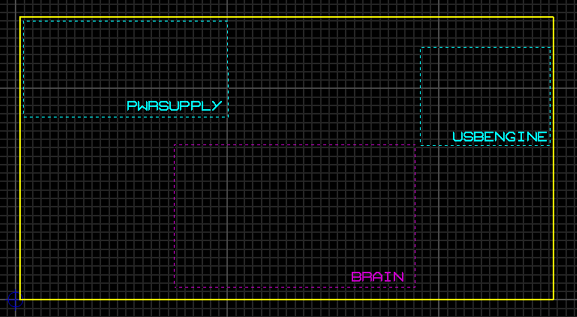 PCB floorplan