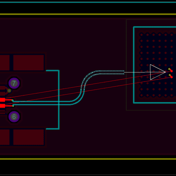Differential Pair curved routing
