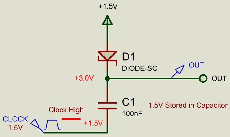 Doubled Output Voltage.