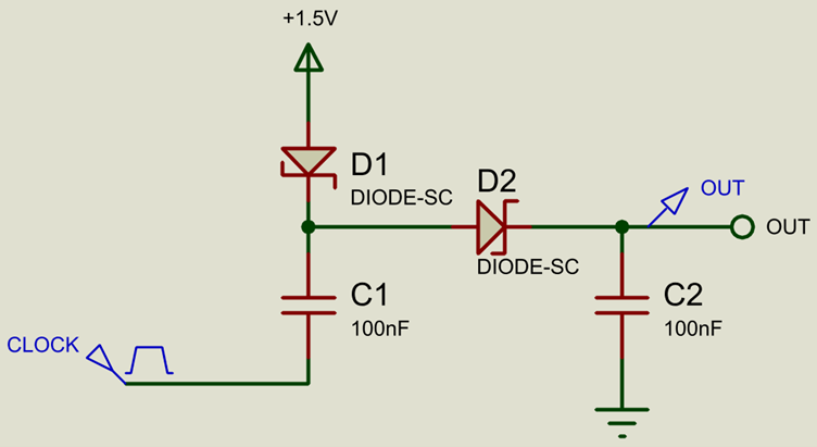 Extra Capacitor helps smoothing.