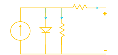 Equivalent Circuit for a Photovoltaic Cell.