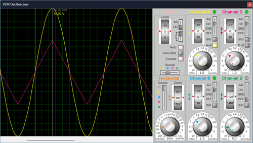 Summing Channels with Proteus Scope.