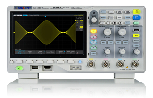 Picture of an Oscilloscope.