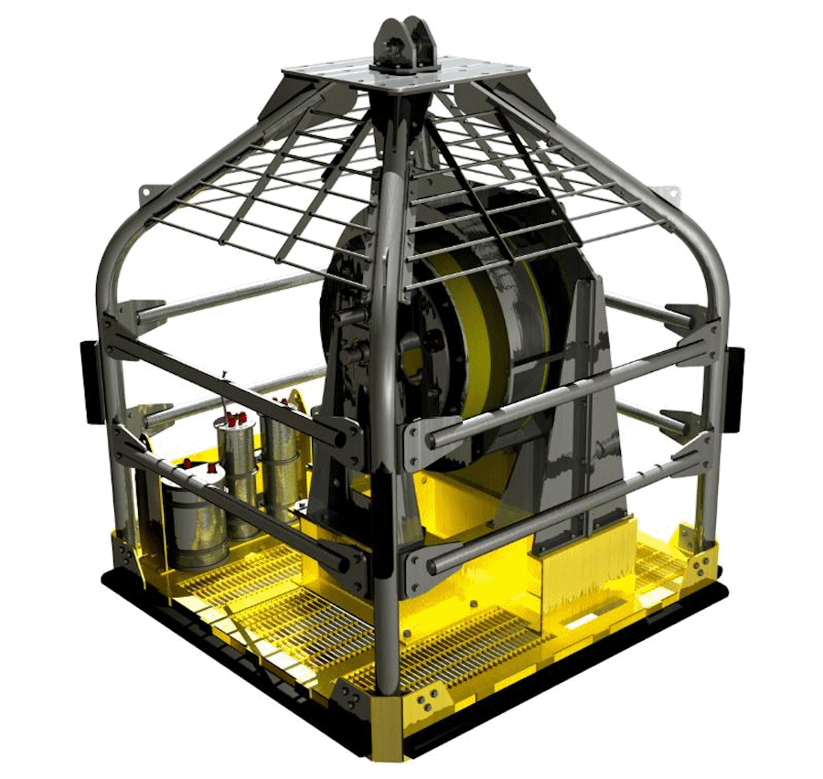 Seabed systems created using the Proteus software.