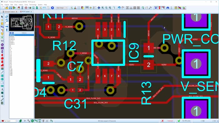 Proteus PCB Layout tool