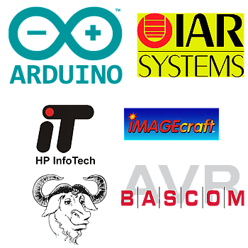 ATMEL Compilers supported in Proteus VSM