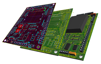 Professional PCB Layout tools for educational use.