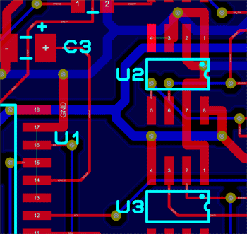 Curved Routing.