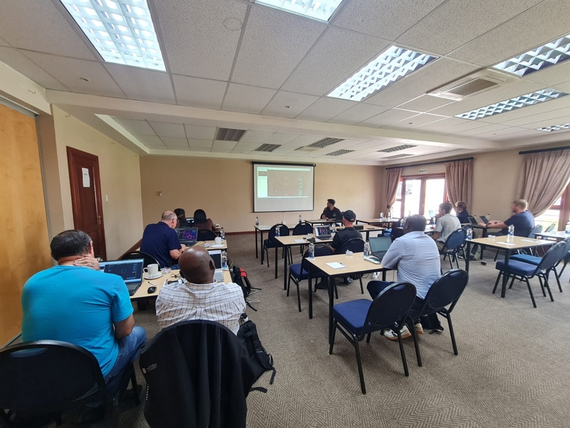 Proteus training in South Africa.