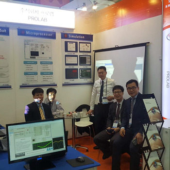 Proteus Design Suite booth at the Korea Electronics Show 2016s.