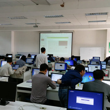 Lecturer Training in China.