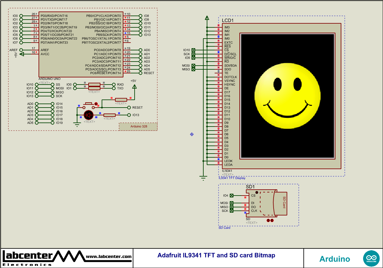 Adafruit IL9341 TFT and SD card Bitmap