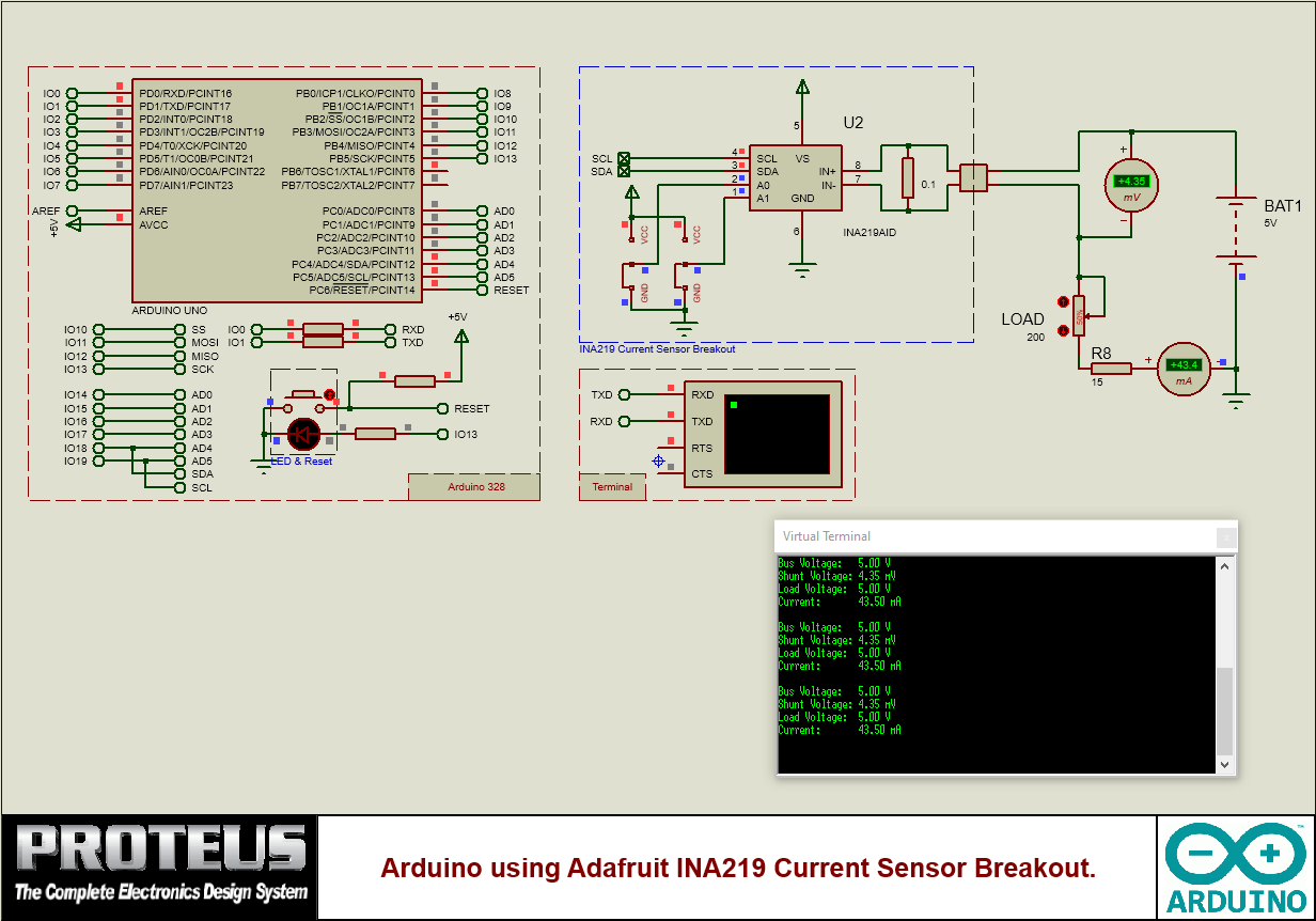 Adafruit INA219 Current Sensor Breakout