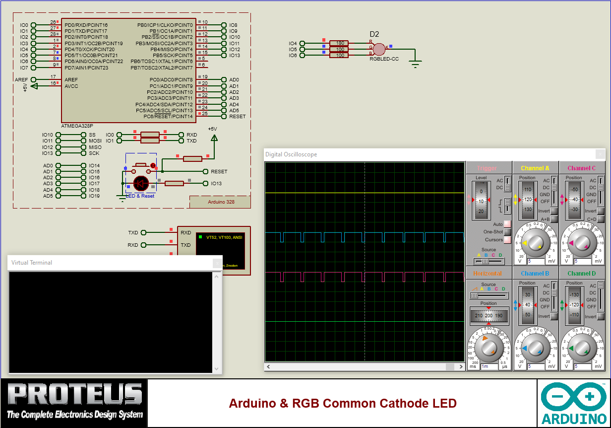 Arduino & RGB Common Cathode LED