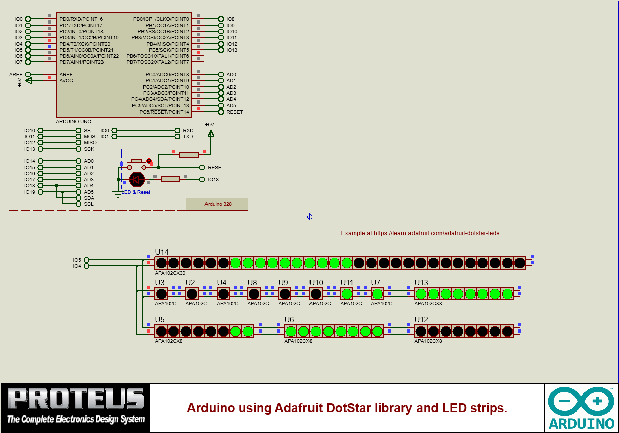 Arduino and DotStar LEDs