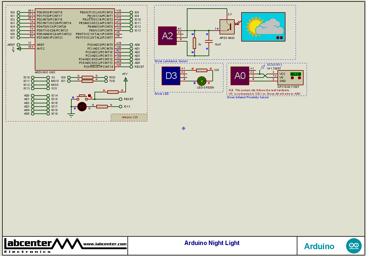 Arduino Night Light