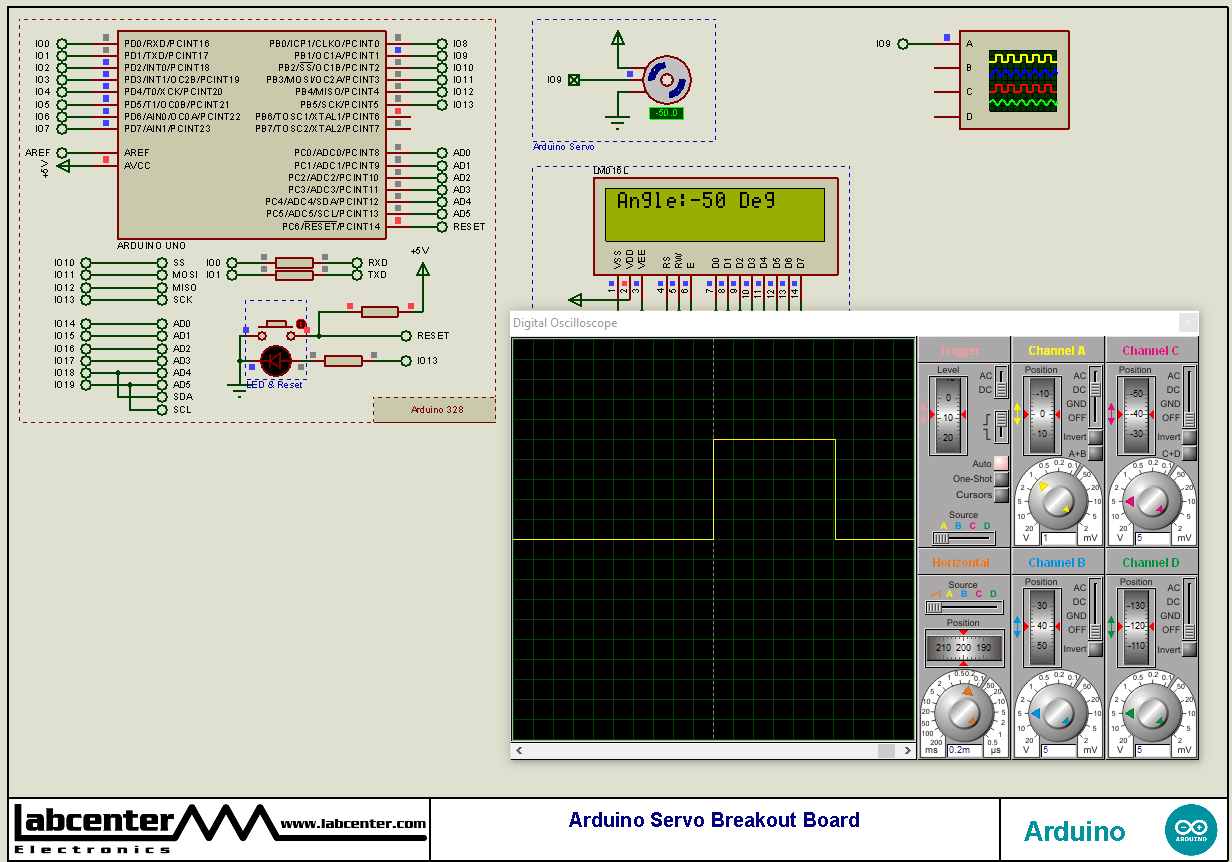 Arduino Servo Breakout Board