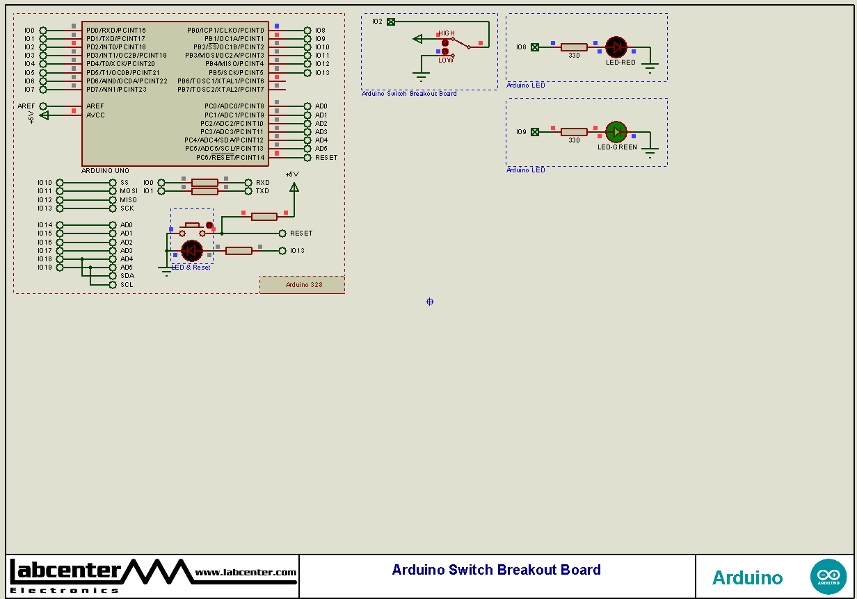 Arduino Switch Breakout Board