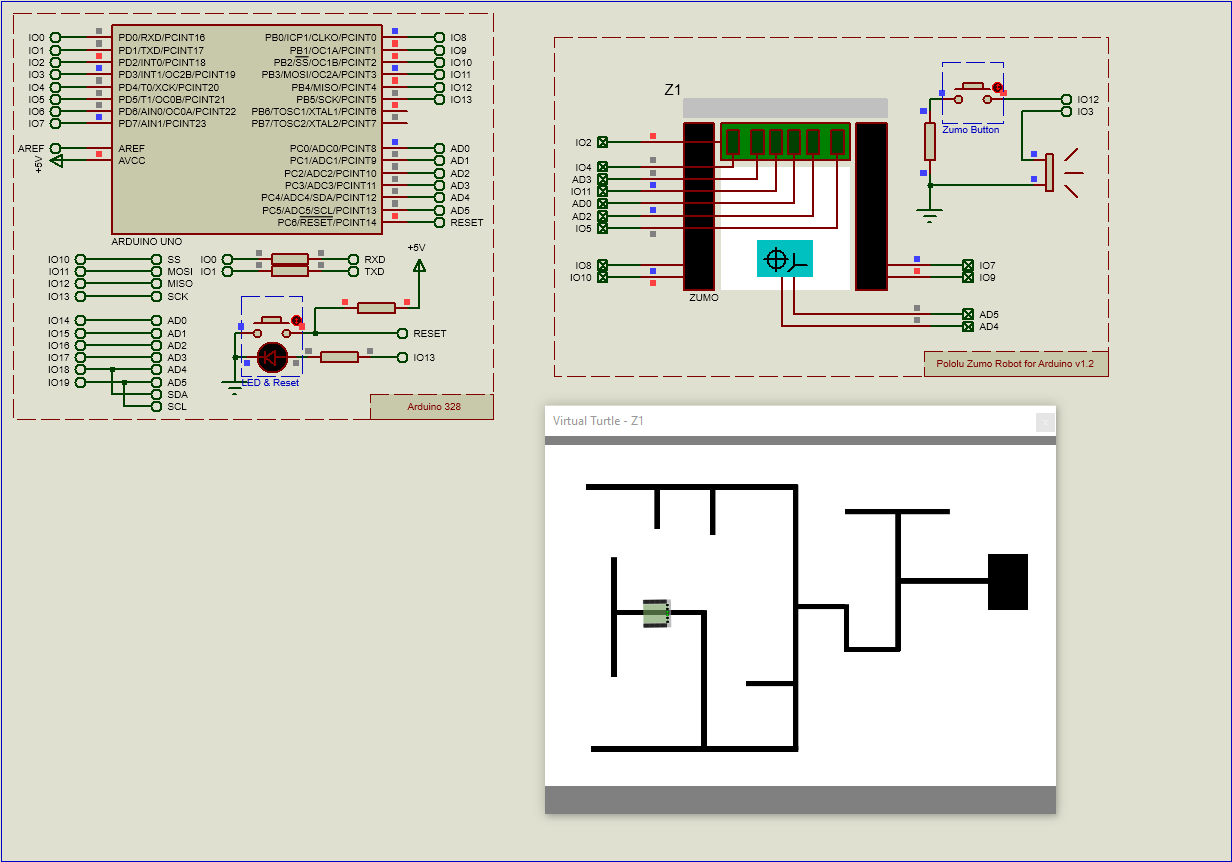Arduino Zumo Robot Maze Solver