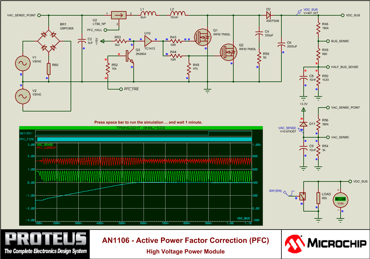 dsPIC33 Active Power Factor Correction Sample