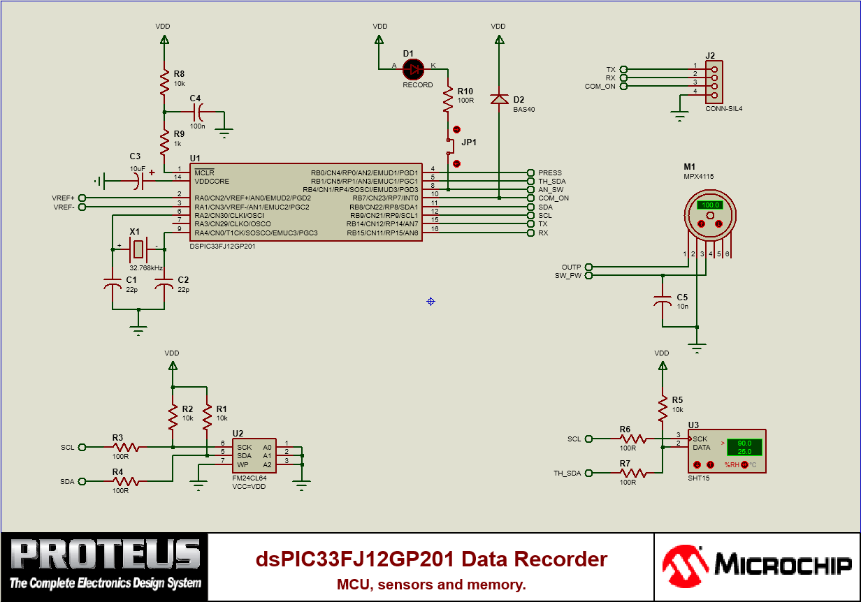 dsPIC33 recorder (schematic only)