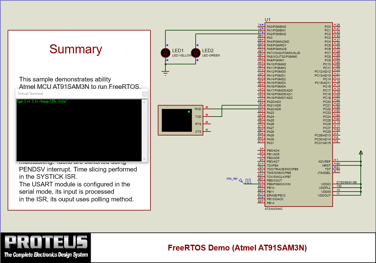 FreeRTOS Demo