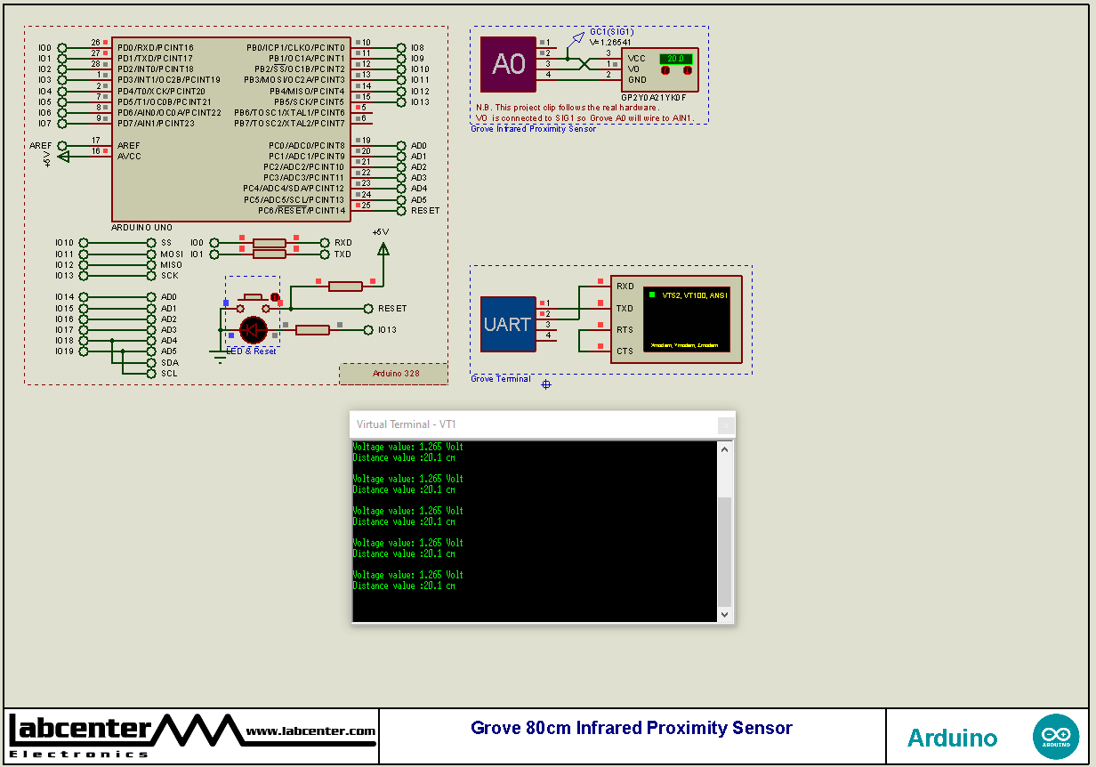 Grove 80cm Infrared Proximity Sensor