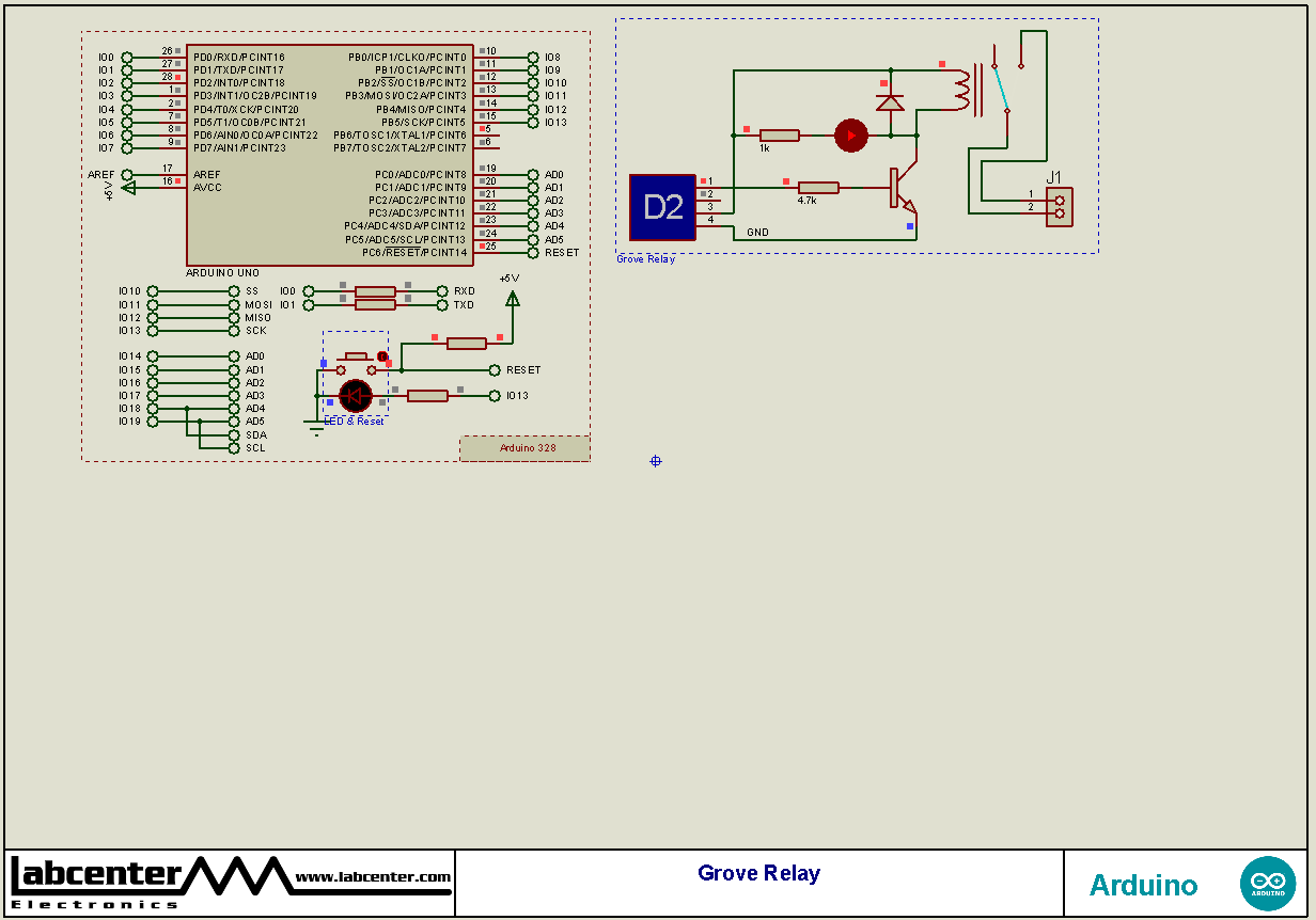 Grove Relay using set Relay