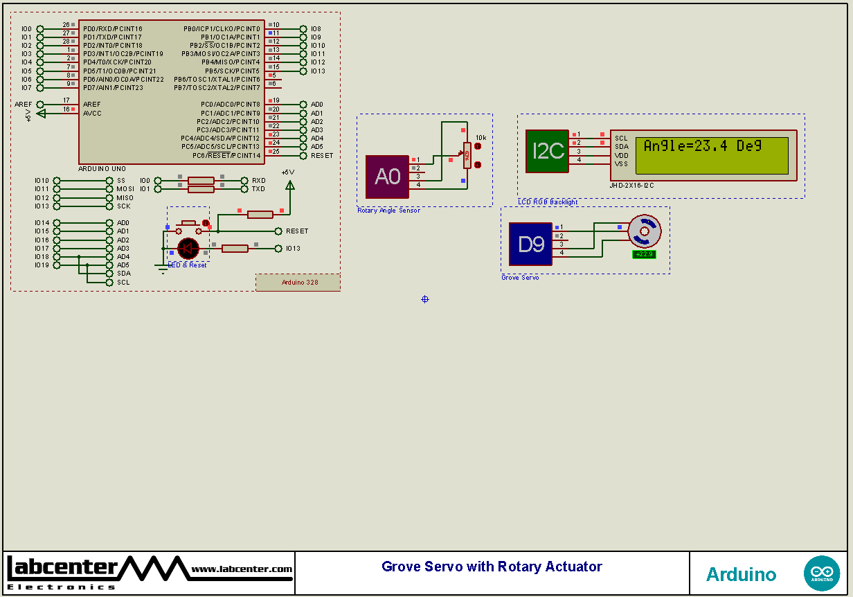 Grove Servo with Rotary Actuator