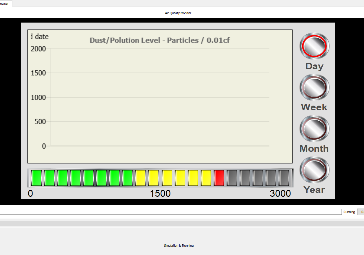 IoT air quality monitor with Logging Function
