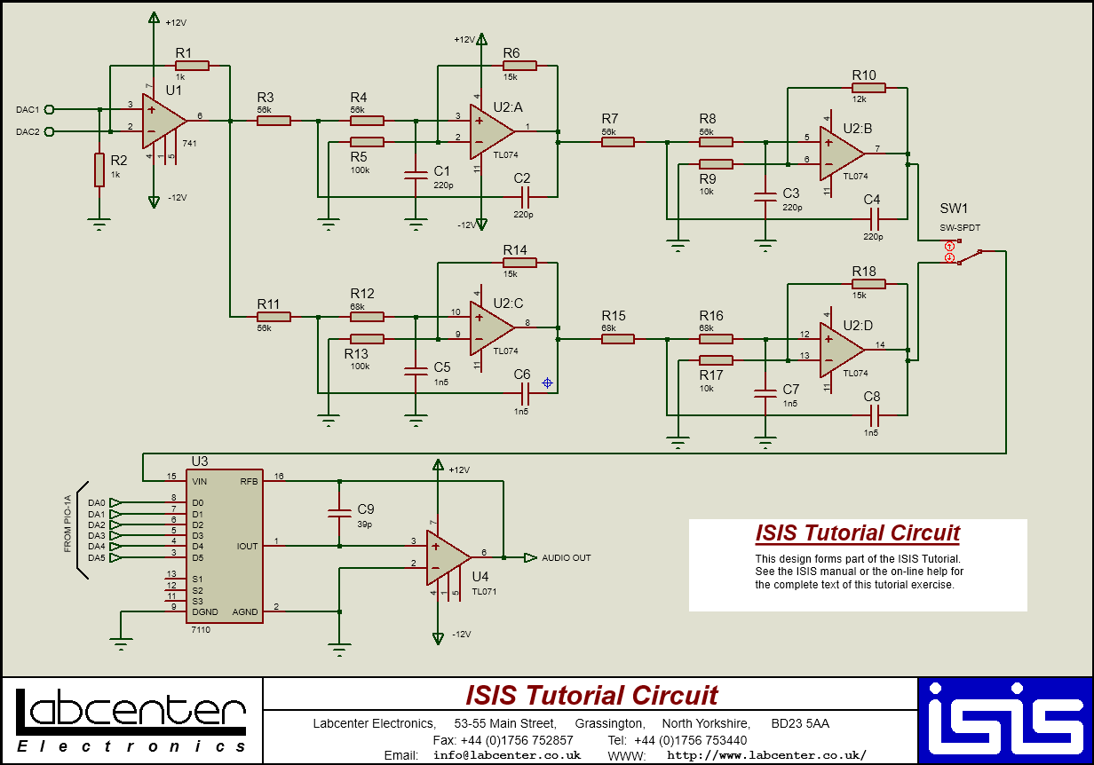 Schematic Tutorial Circuit