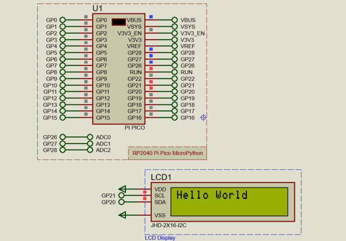 Pi Pico I2C LCD