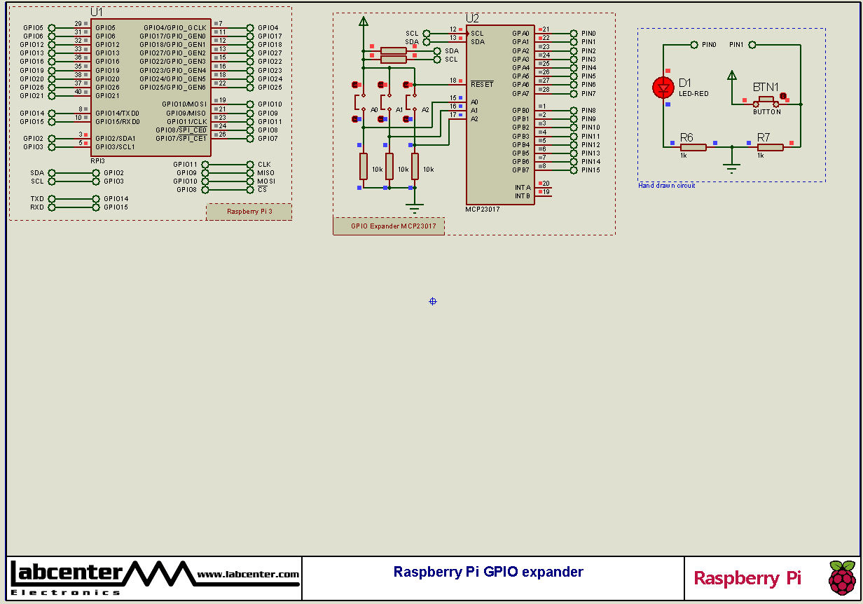 Raspberry Pi GPIO expander