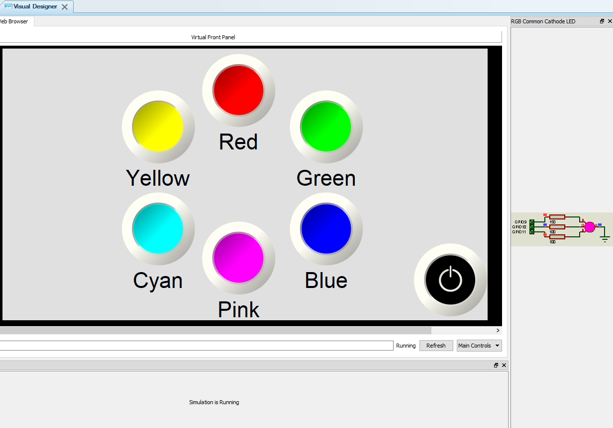 Raspberry Pi IOT TriColour LED