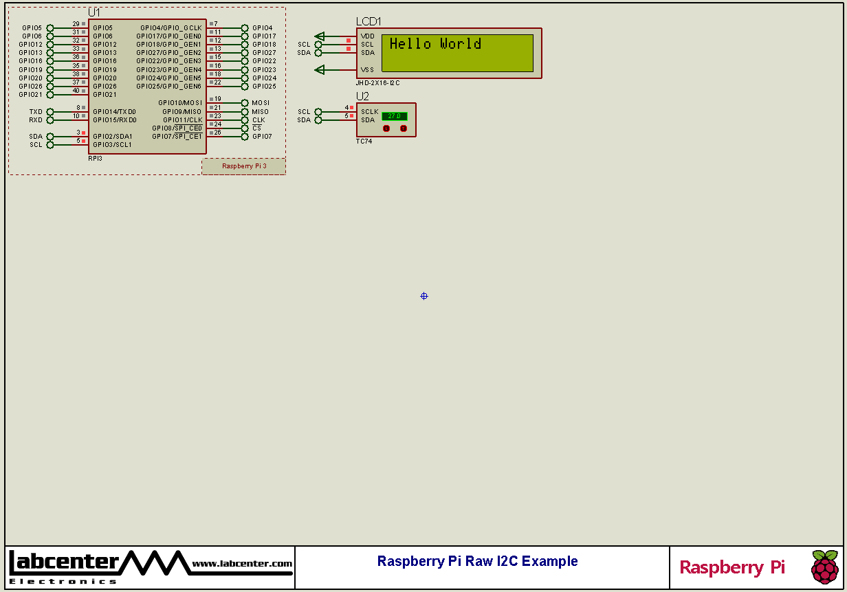 Raspberry Pi Raw I2C Example