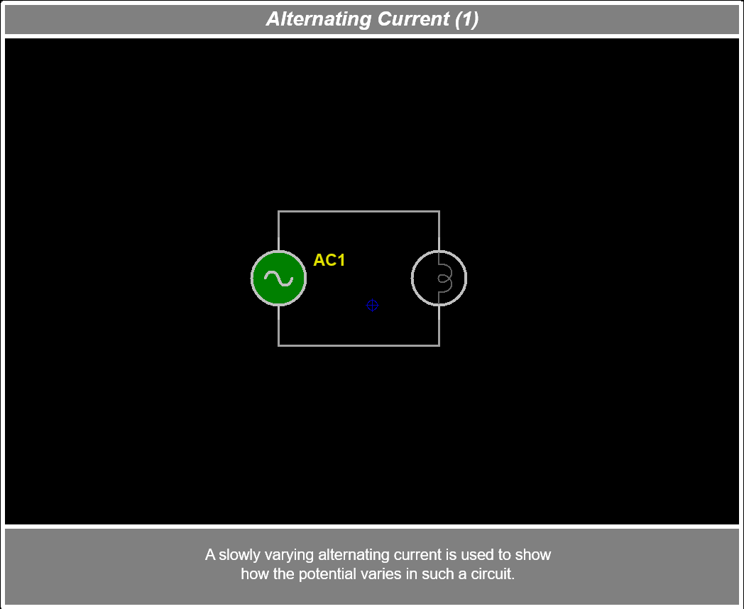 Slow AC with lightbulb
