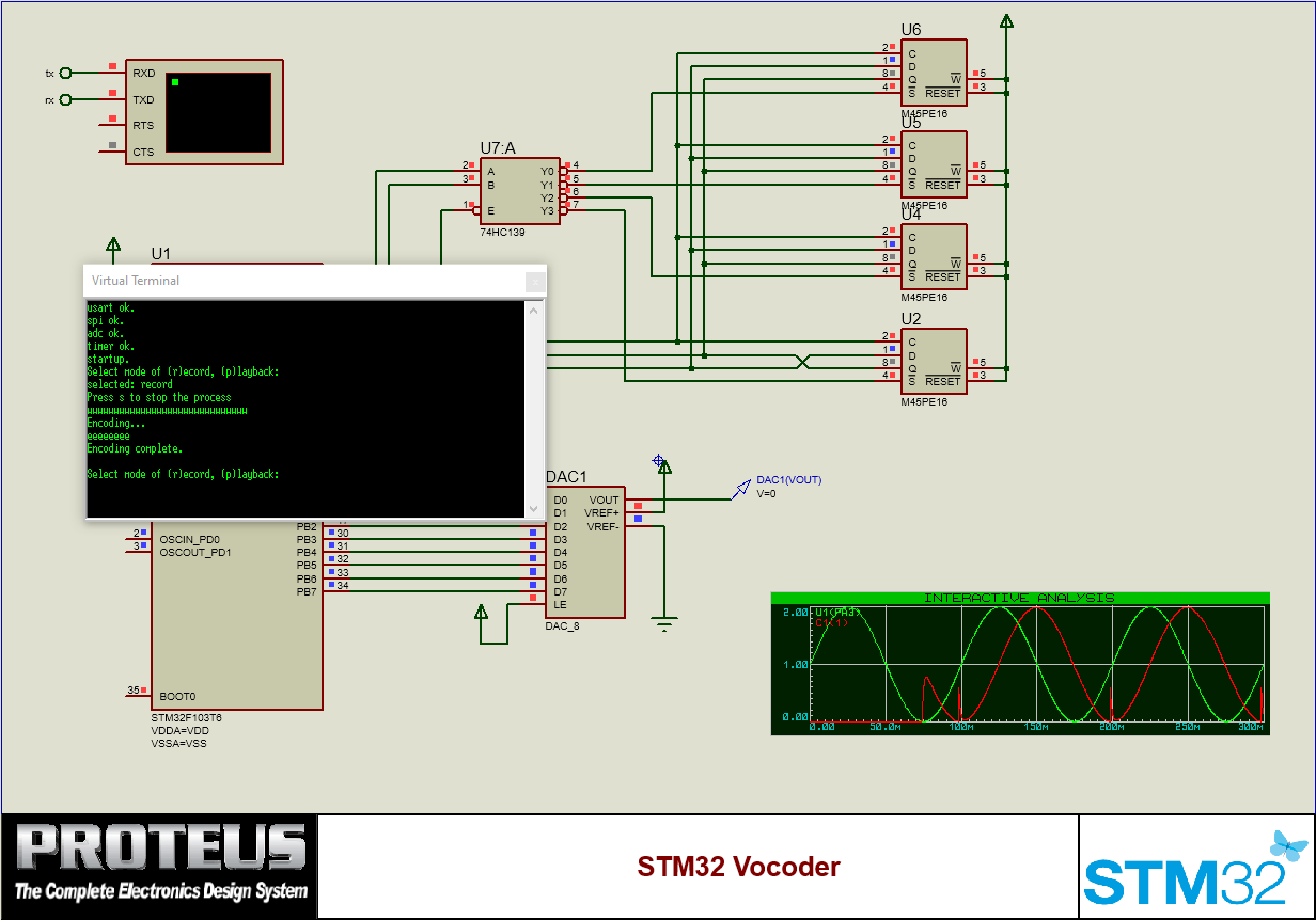 STM32 Vocoder