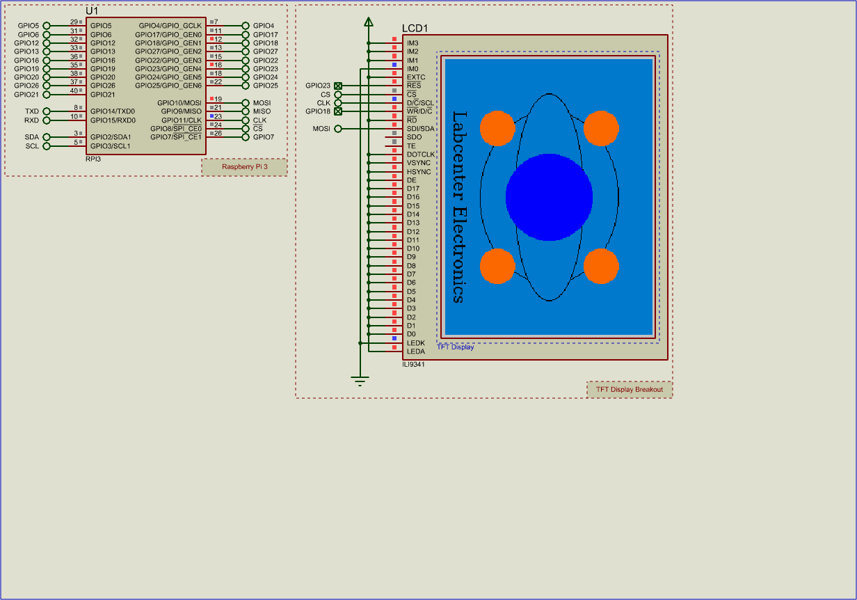 TFT Display drawing sample