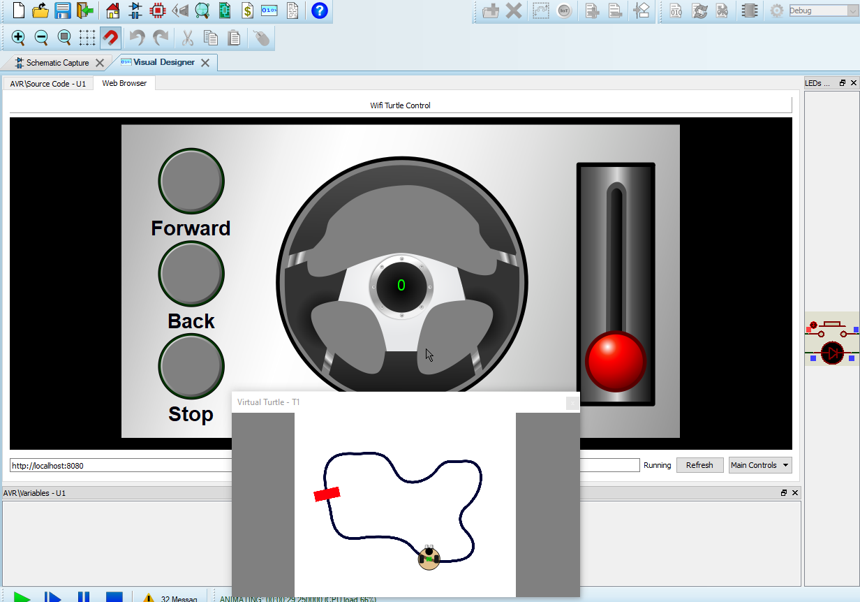 Wi-Fi Turtle Control