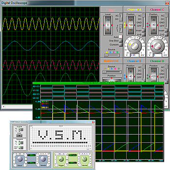 Proteus VSM includes a wealth of measurement and analysis tools with many virtual instruments and protocol analysers as well as over a dozen graph based analyses.