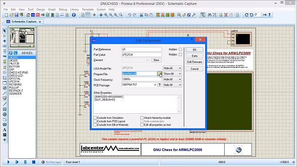 This video shows how to set the <a href='/simulation/#debug' target='_blank'>Debug Files for Microcontroller simulation</a> inside Proteus schematic capture software for simulation purposes.