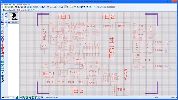 This short video shows the new <a href='/pcb/#formats' target='_blank'>Gerber X2 file format</a> that is now included in Proteus PCB Layout Software, including how to generate Assembly diagrams from the output files.