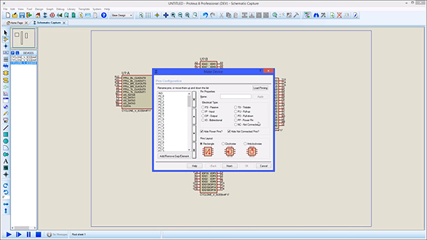 This video shows the updated process for importing BSDL files in to the user schematic parts library of Proteus Schematic Capture software for version previous and later.