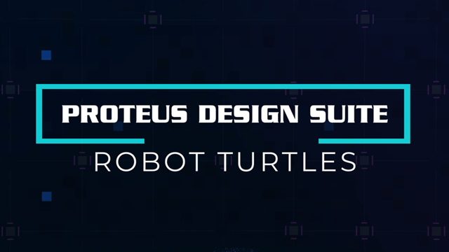 Proteus 9 includes support for multiple robot Turtle models using follow, avoid and pick & drop features.