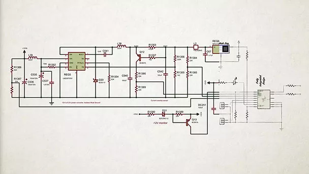 An overview of features included with the <a href='/schematic/#connection' target='_blank'>Proteus Schematic Capture</a> software. Available with both PCB Design and Microcontroller simulation software options.