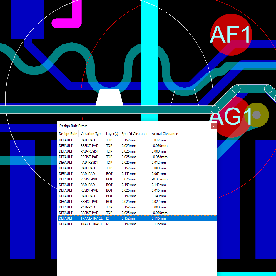 Live Design Rule Checking.