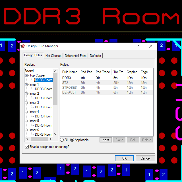 Design Rule Rooms.