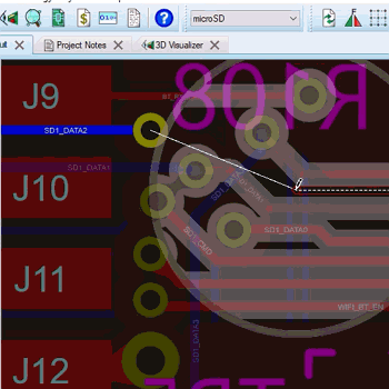 Push 'n' Shove Routing.